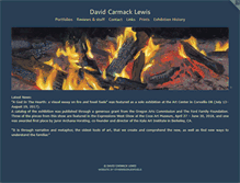 Tablet Screenshot of davidcarmacklewis.com